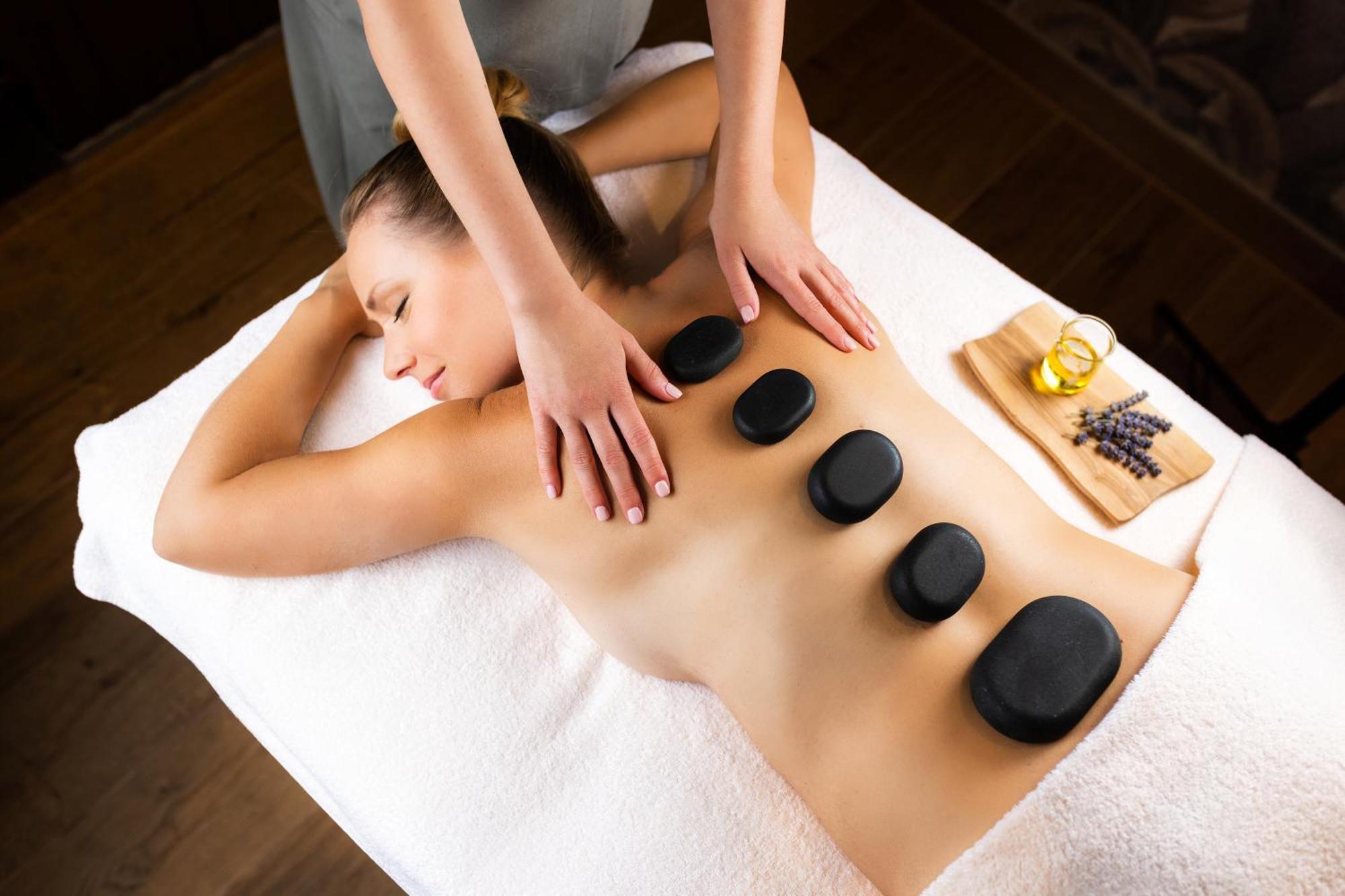 Hilton Rijeka Costabella Beach Resort And Spa Exterior photo Hot stone massage
