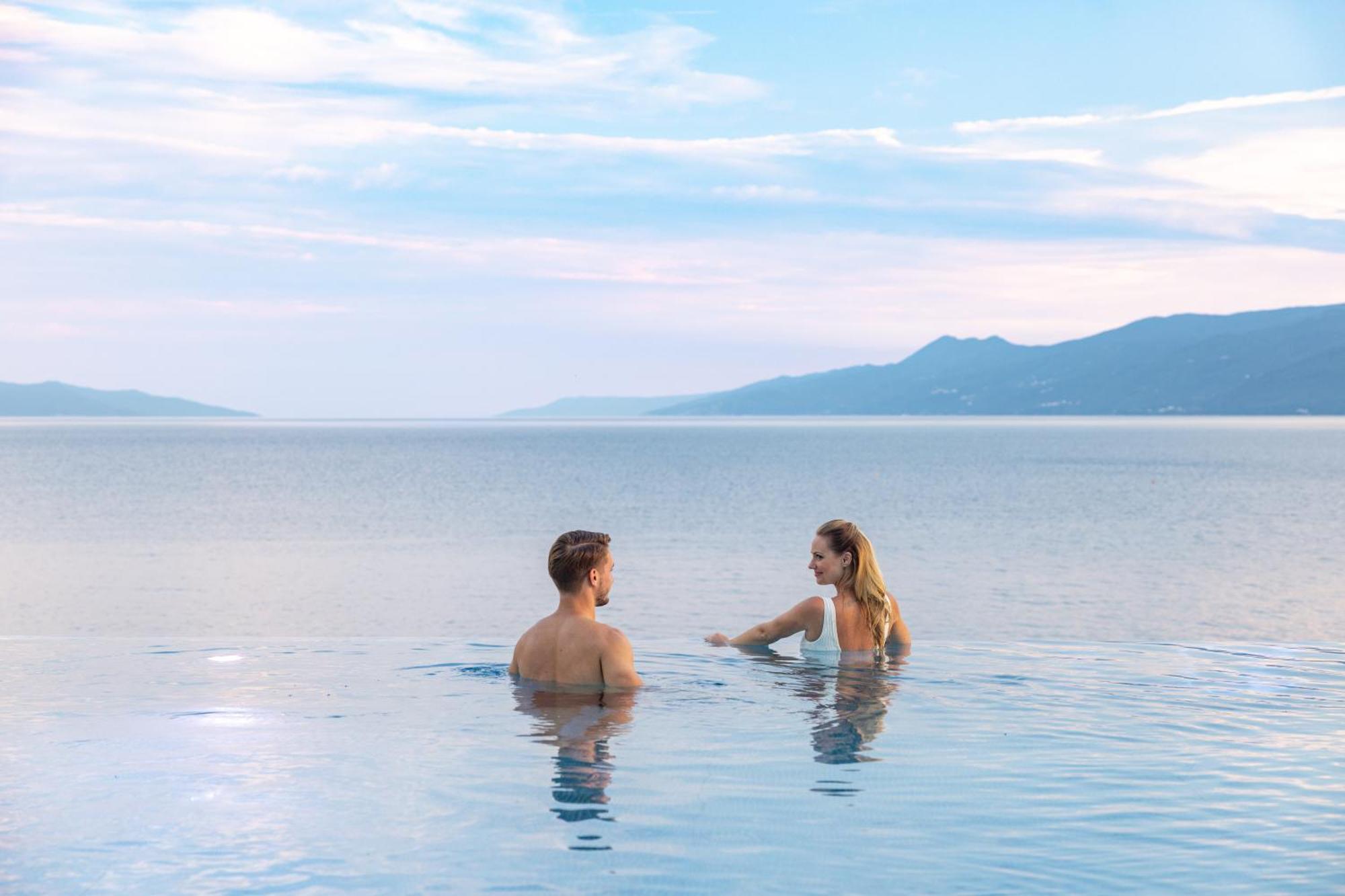 Hilton Rijeka Costabella Beach Resort And Spa Exterior photo Bathing in the Dead Sea