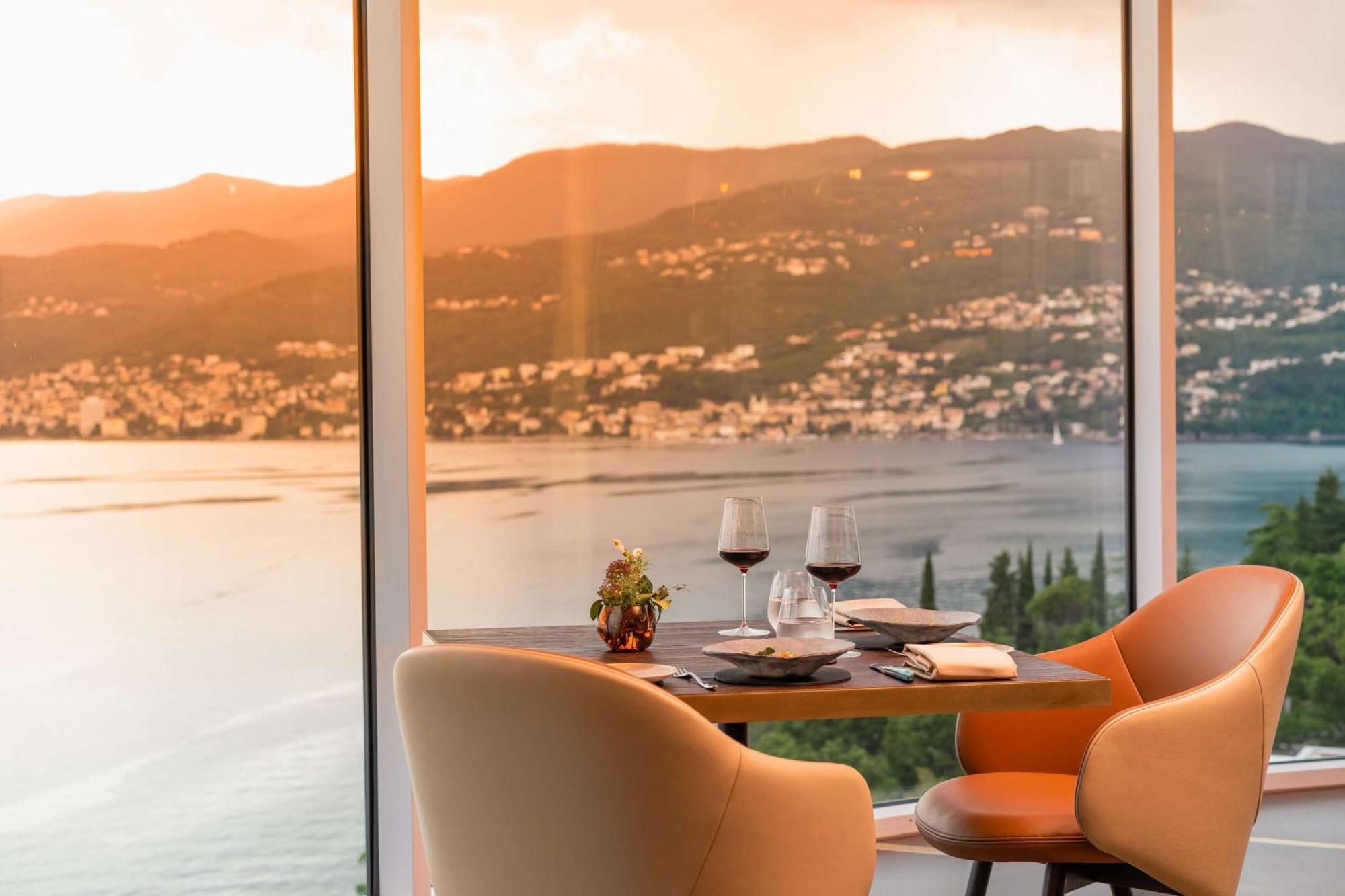 Hilton Rijeka Costabella Beach Resort And Spa Exterior photo View from the restaurant