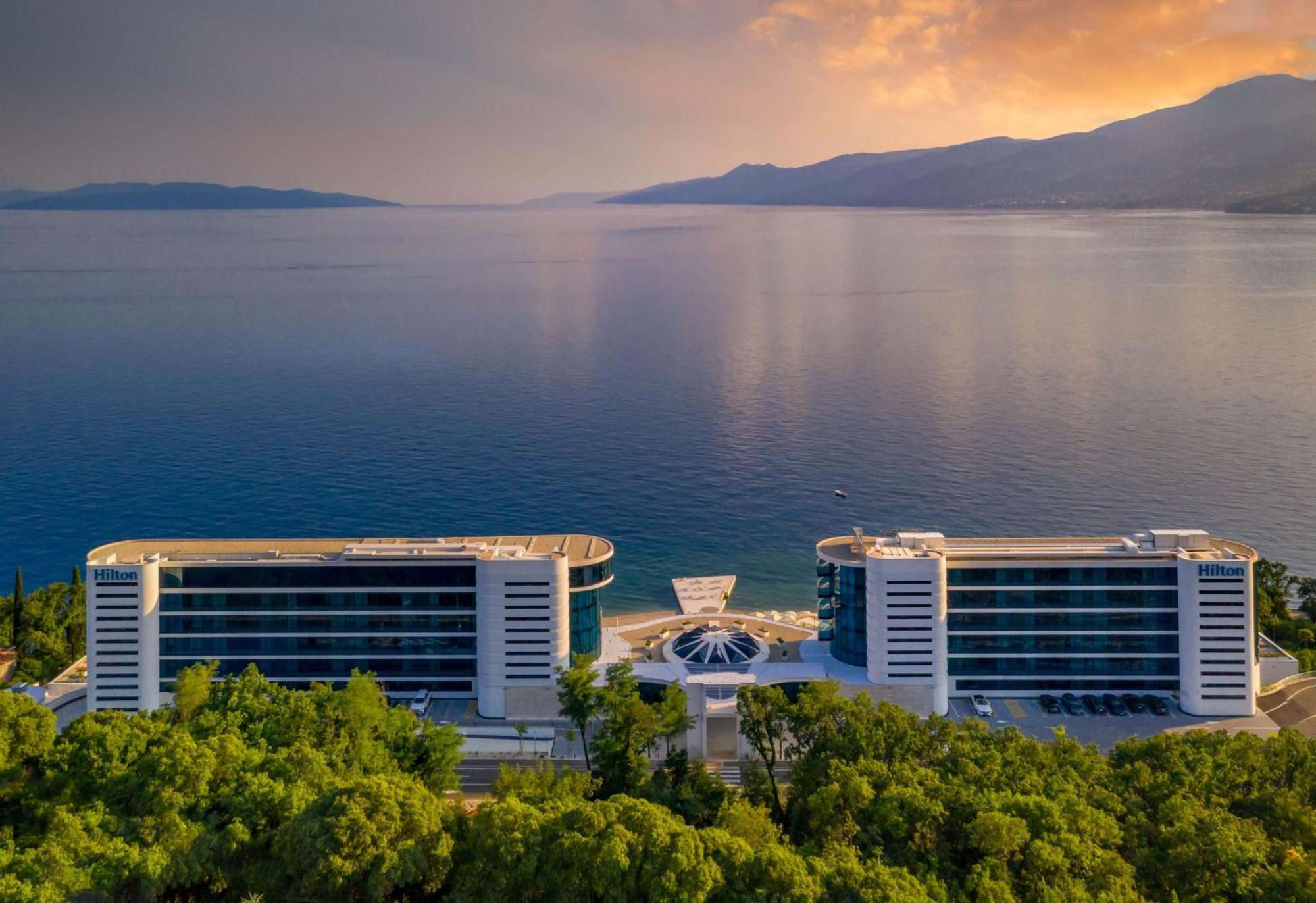 Hilton Rijeka Costabella Beach Resort And Spa Exterior photo View of the hotel